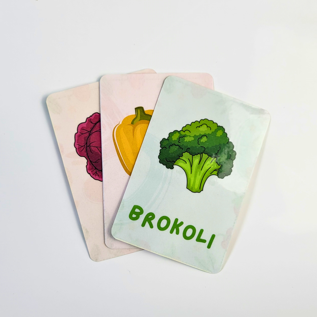 Eğitici Meyve Sebze Kart Seti – Okul Öncesi Öğrenme