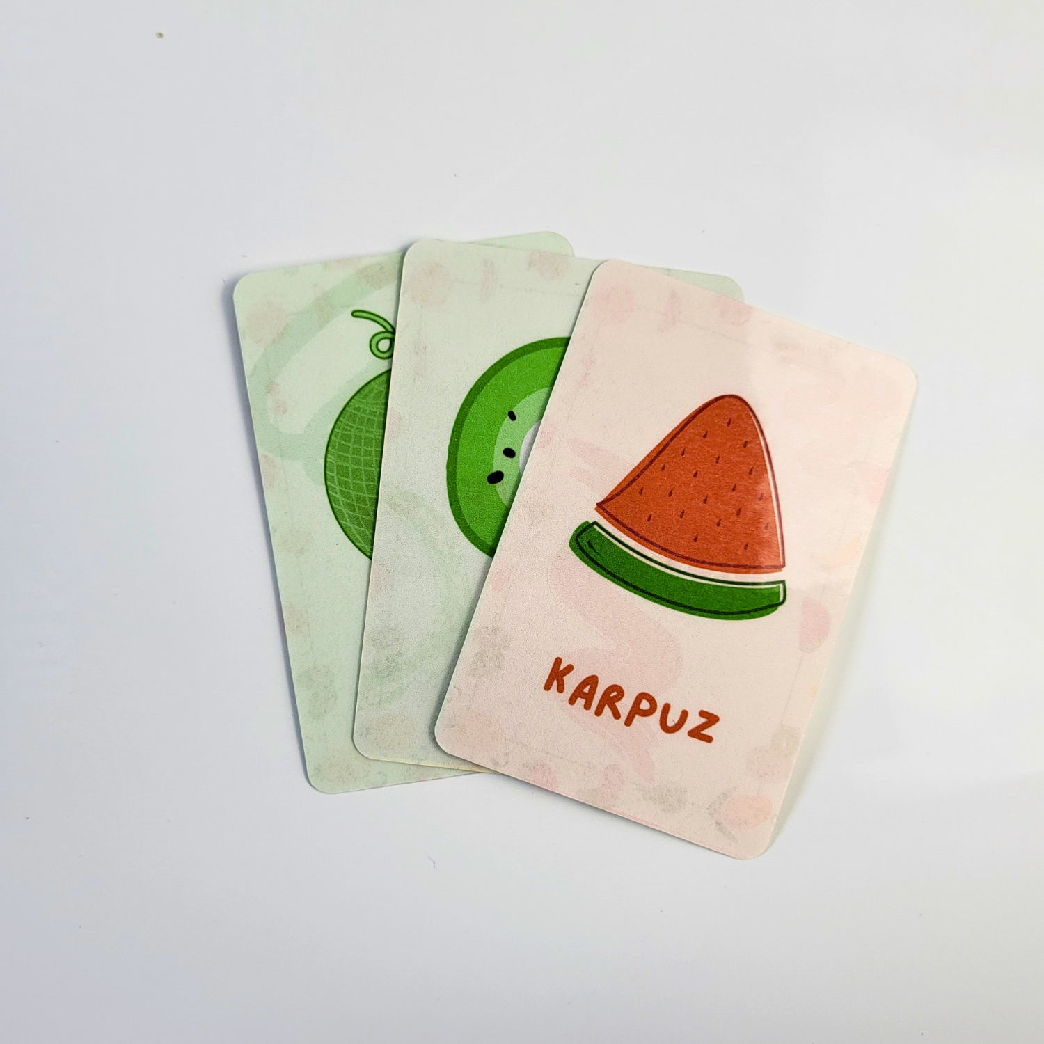 Eğitici Meyve Sebze Kart Seti – Okul Öncesi Öğrenme