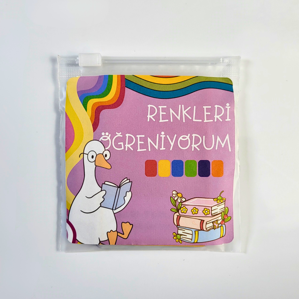 Eğitici Renk Kart Seti – Okul Öncesi Öğrenme