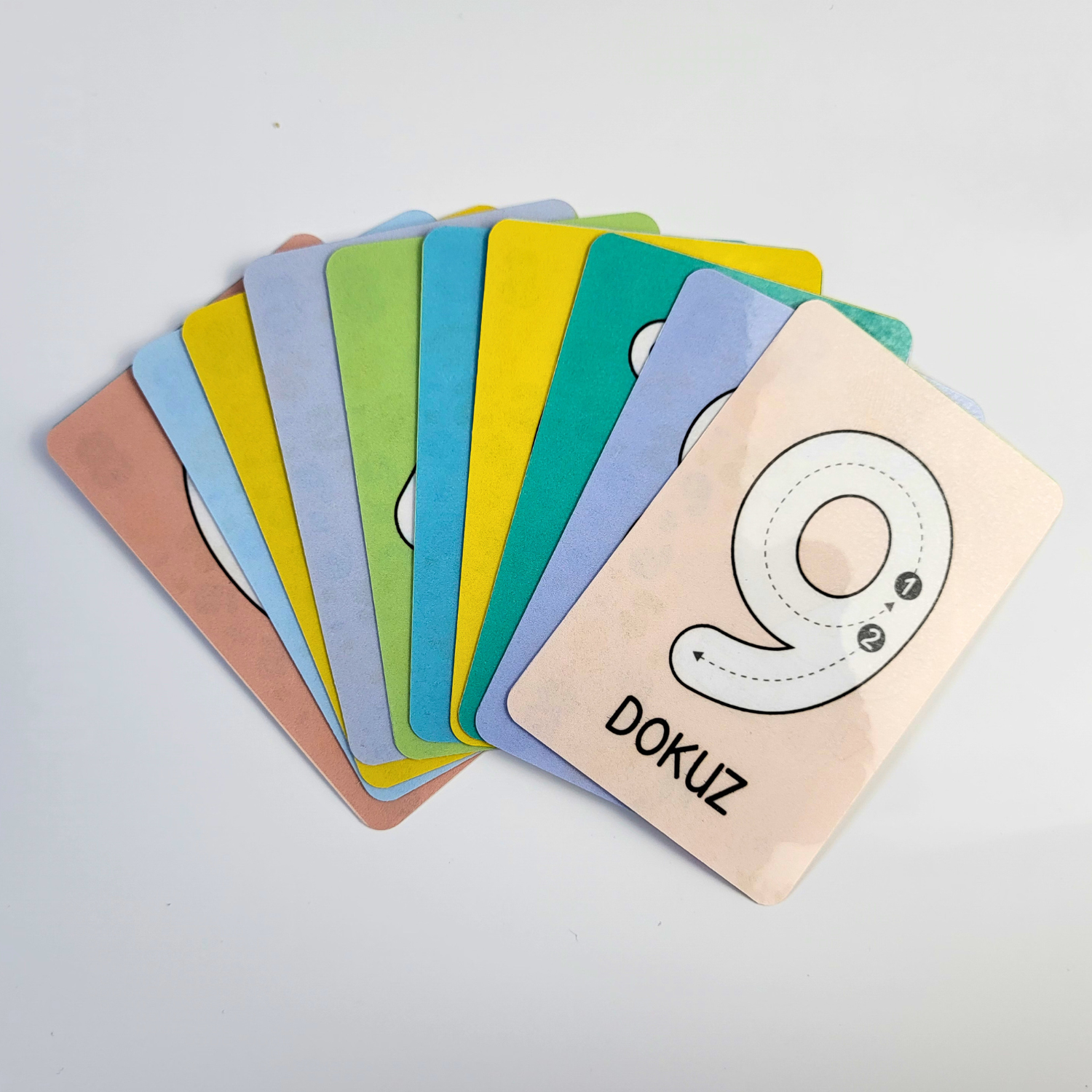 Çocuklar Için Sayı Tanıma Kartları