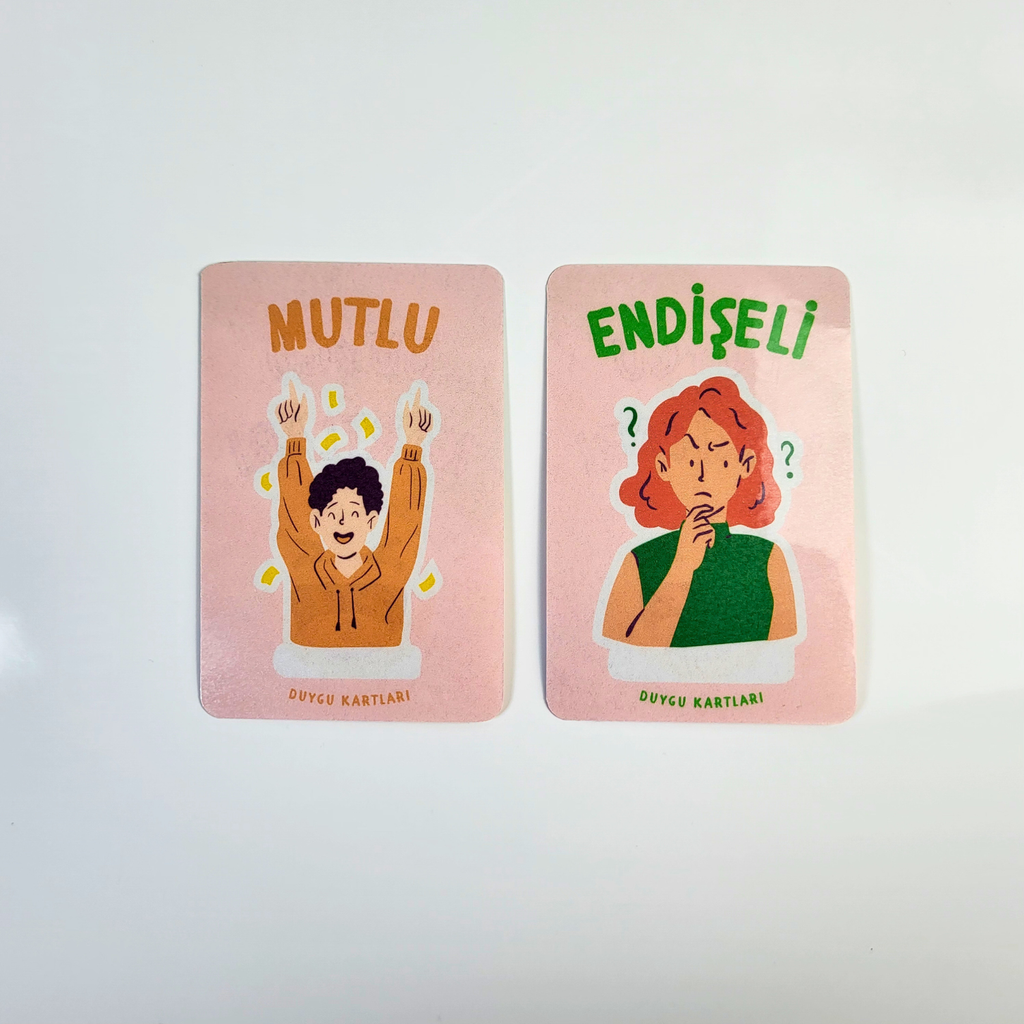 Çocuklar İçin Duygu Tanıma Kartları